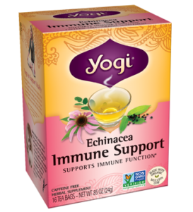 box of immune support tea