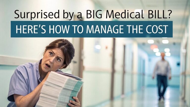 how to afford unexpected medical bills